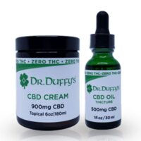 Dr. Duffy’s Tincture Starter Kit – 500mg Tincture and 900mg Cream