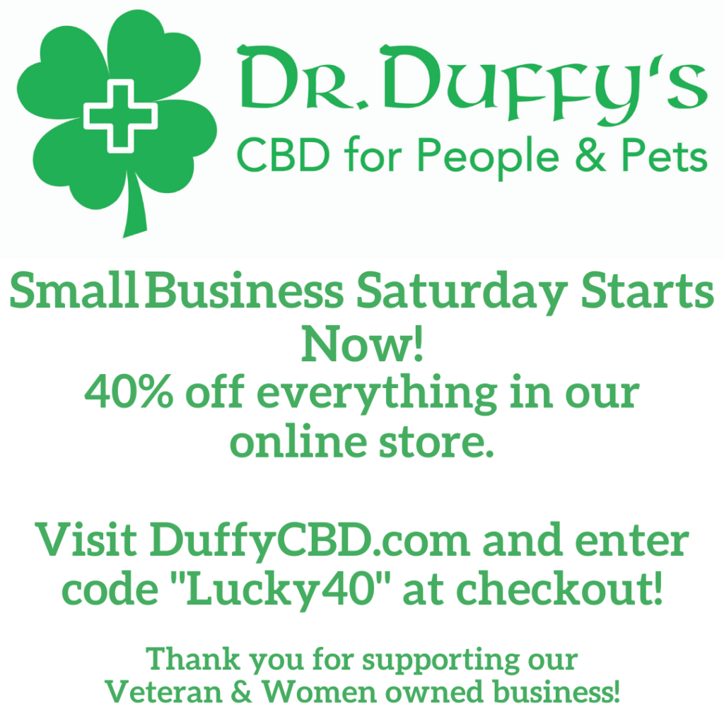 Duffy SBS 40. Small Business Saturday Starts